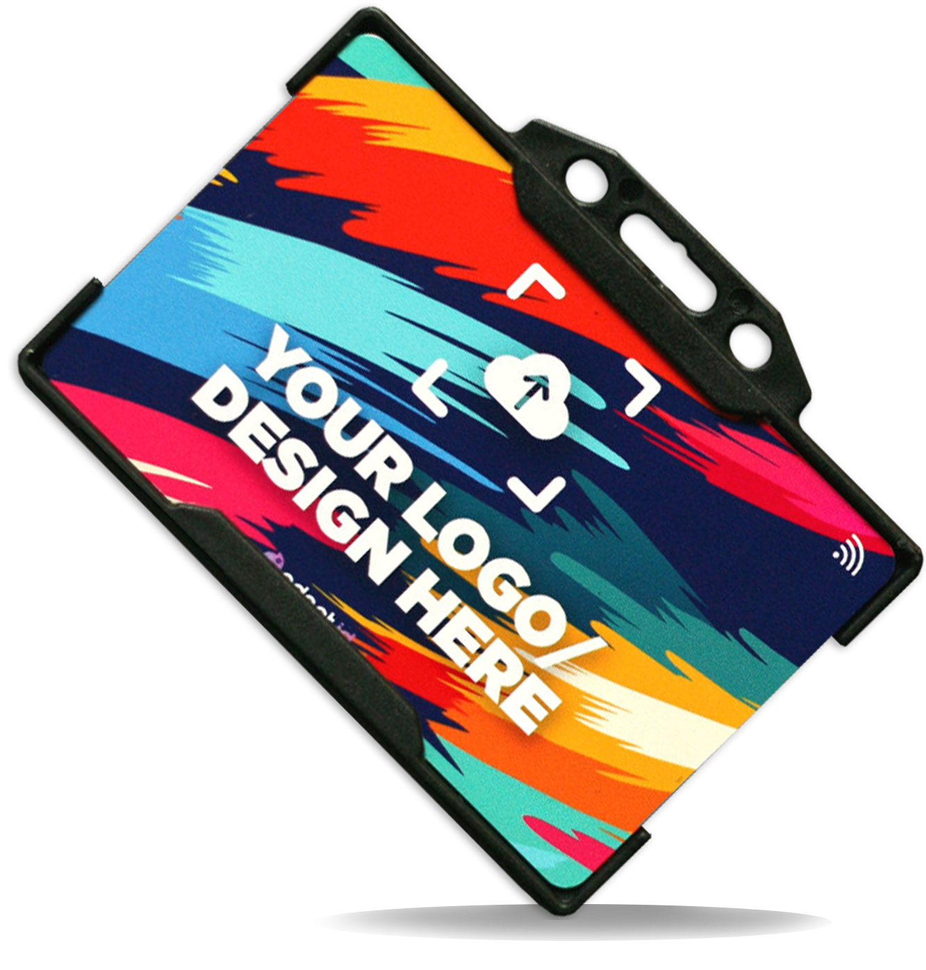 Black ID Card Holder