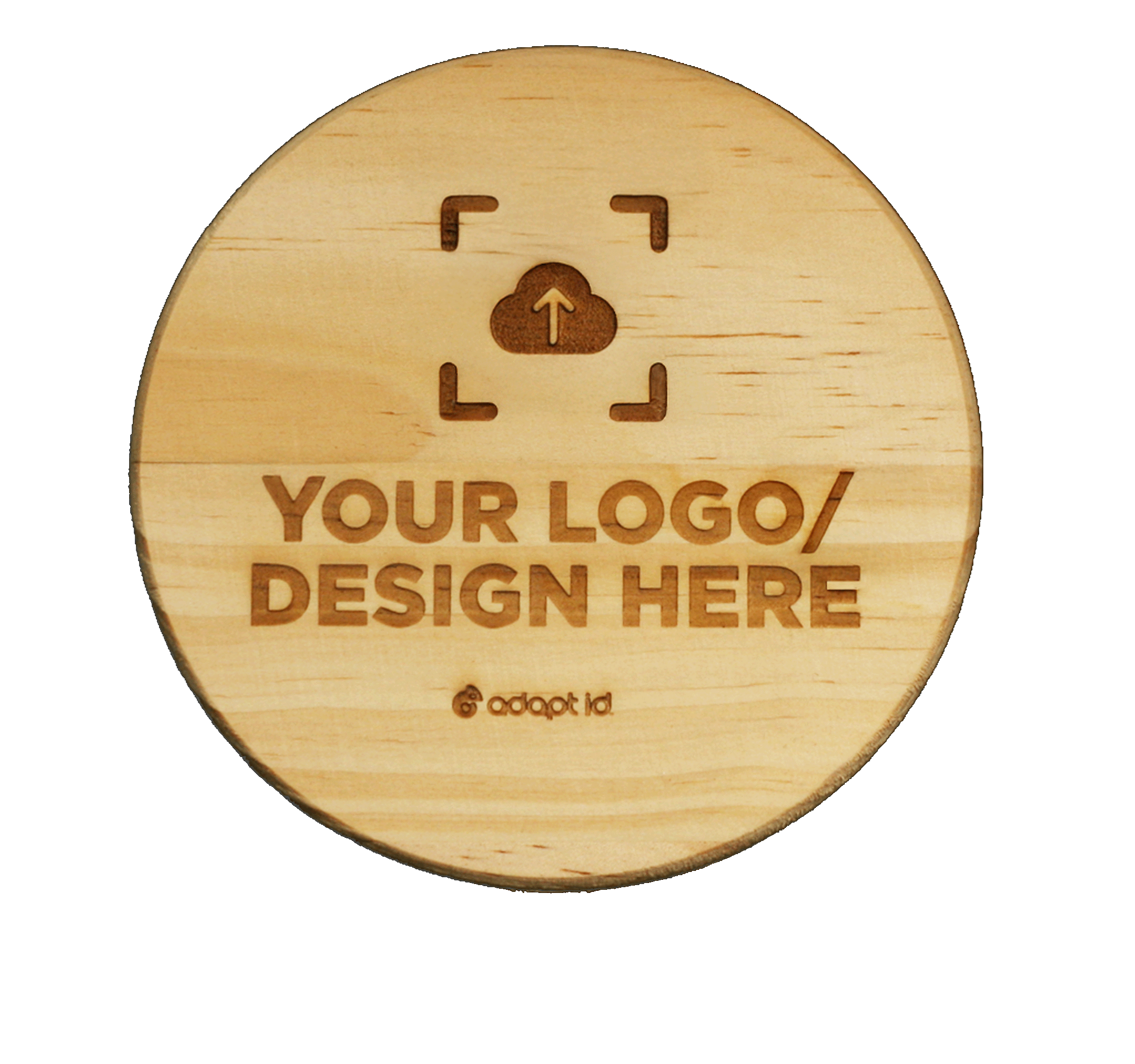 Laser Engraved Bamboo Contactless Placemat