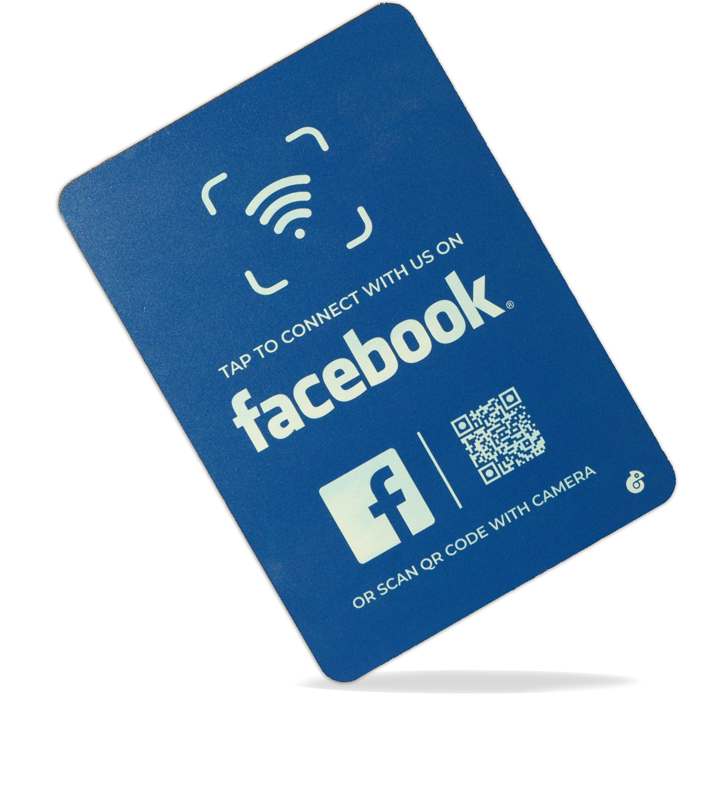 Contactless Facebook Social Media A5 Foam Board Sign