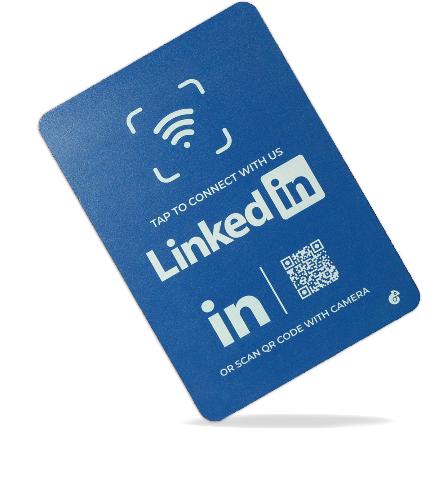 LinkedIn Tap-To-Connect A5 NFC Sign