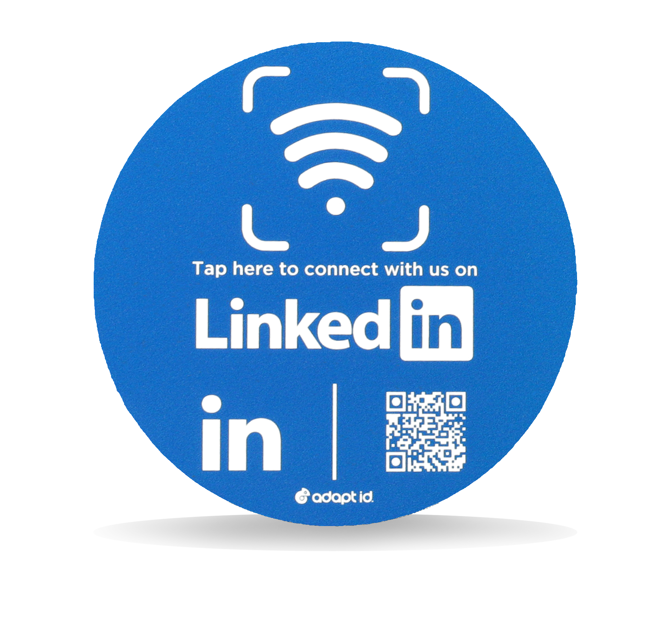 Contactless Linkedin Social Media Placemat