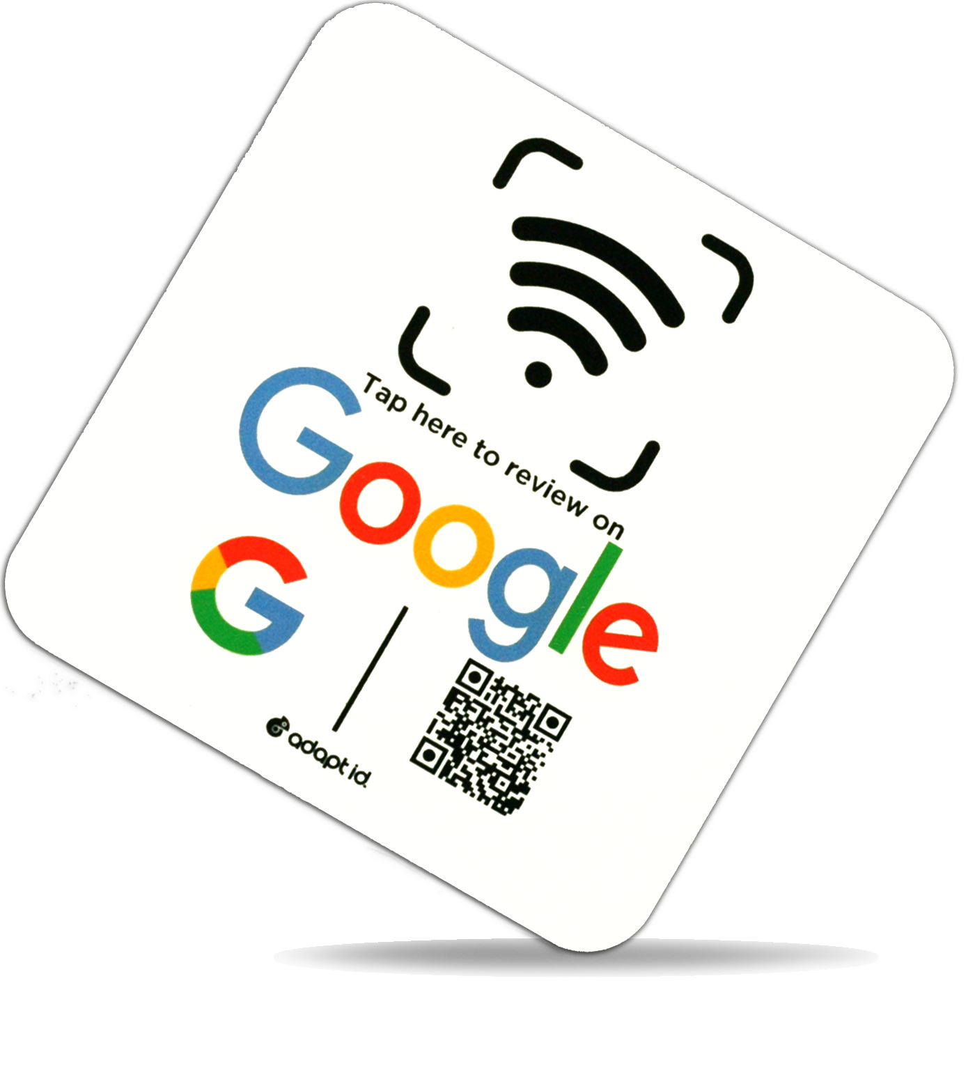 Contactless Google 100mm Square Foam Board